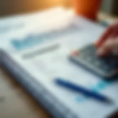 Personal finance calculator with retirement goals displayed